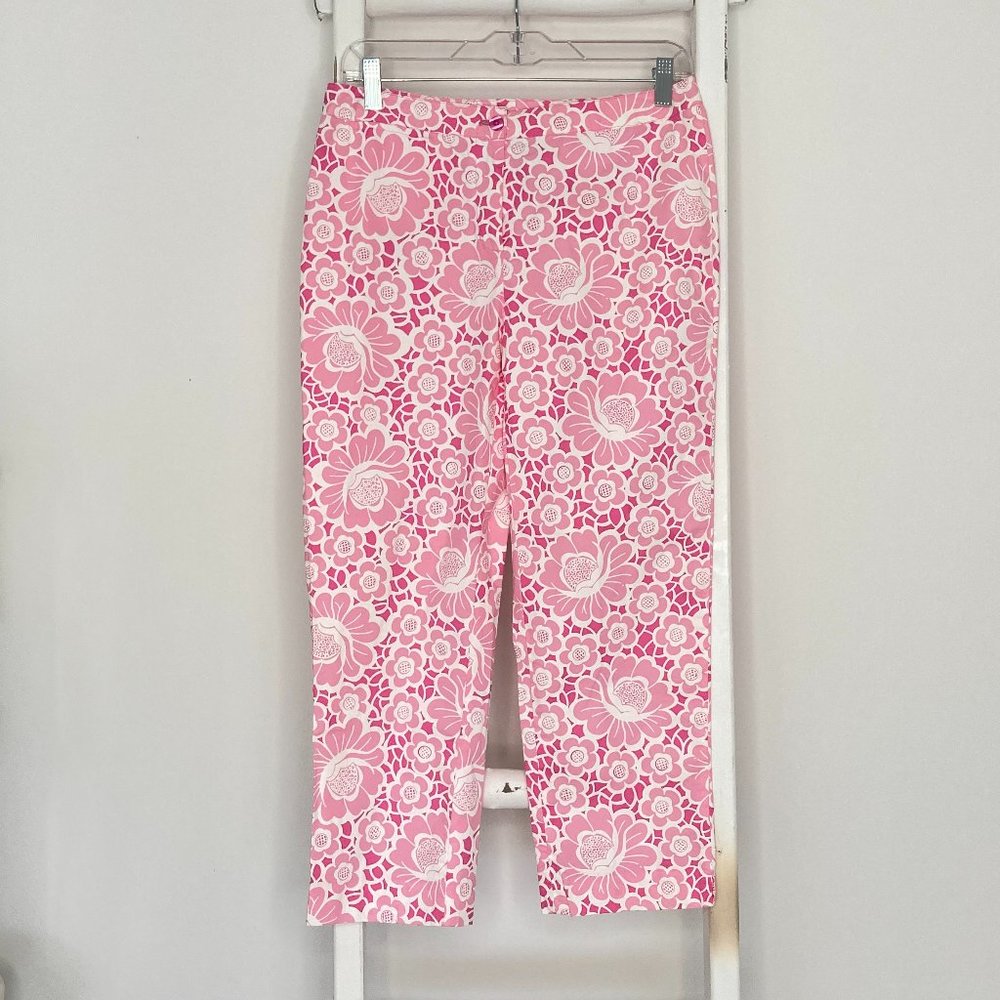 Lilly Pulitzer Capri Pink Pants